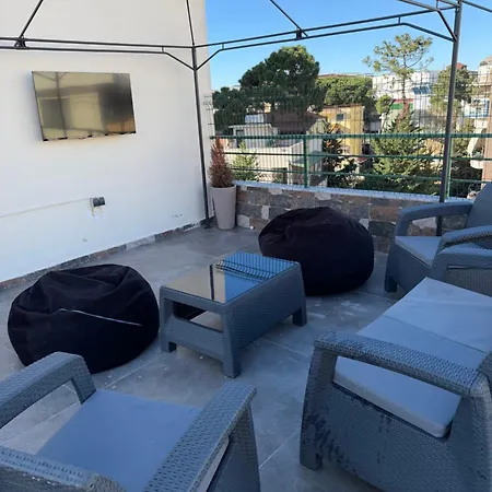 Seaside With 70 M2 Terrace & Bbq-150 M From Beach! 골렘